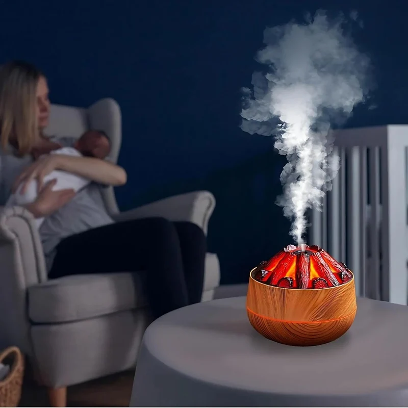 Flammen Aroma-Diffusor – Entspannung, Besserer Schlaf & Wohlfühlatmosphäre | Cervora