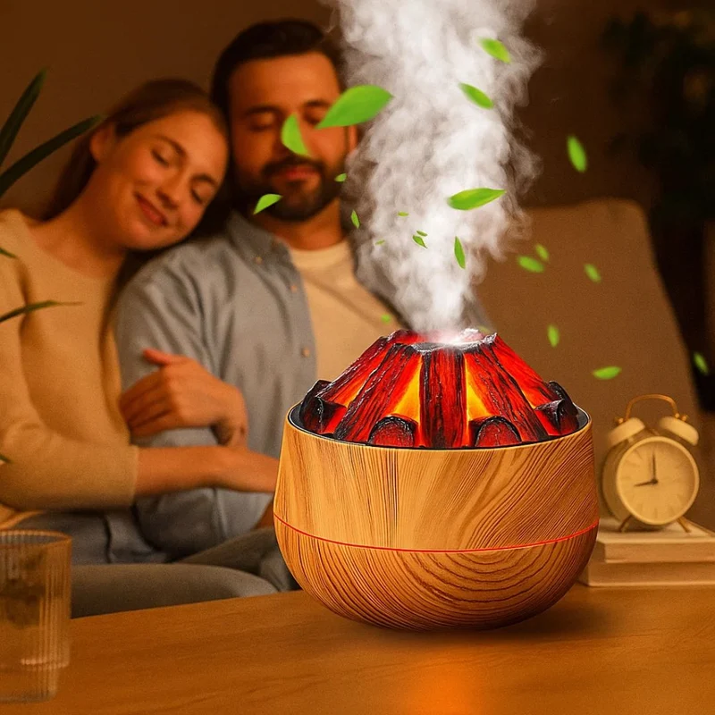 Flammen Aroma-Diffusor – Entspannung, Besserer Schlaf & Wohlfühlatmosphäre | Cervora