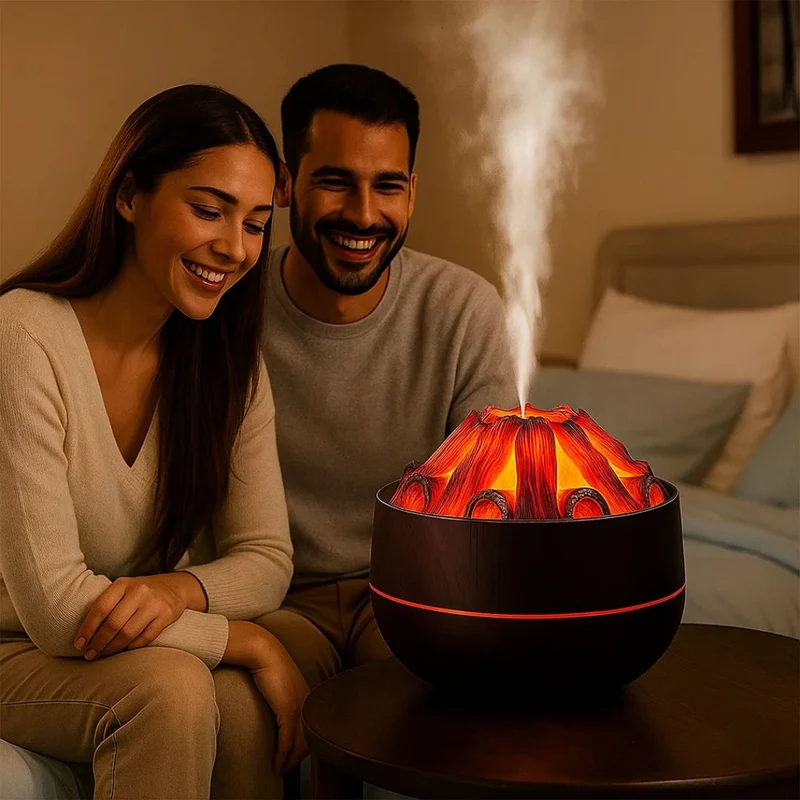 Flammen Aroma-Diffusor – Entspannung, Besserer Schlaf & Wohlfühlatmosphäre | Cervora