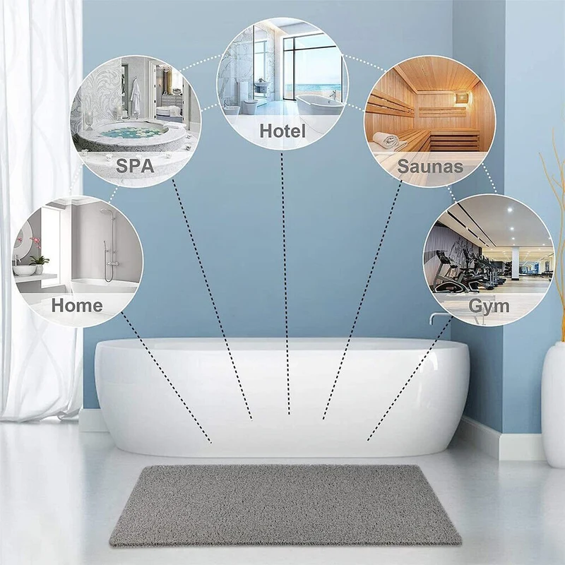 Rutschfeste Duschmatte – Mehr Sicherheit & Hygiene im Badezimmer | Cervora
