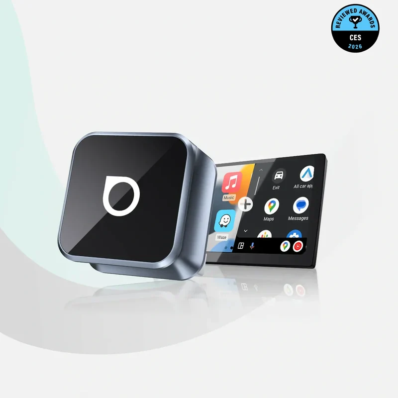 Cervora Mini Cube 3.0 – Wireless CarPlay & Android Auto Adapter