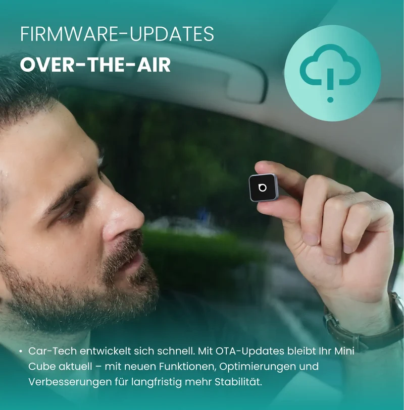 Cervora Mini Cube 3.0 – Wireless CarPlay & Android Auto Adapter