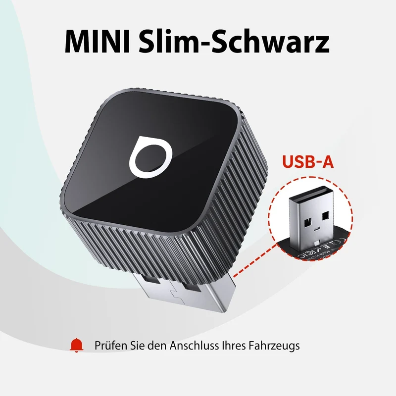 Cervora Mini Cube 3.0 – Wireless CarPlay & Android Auto Adapter