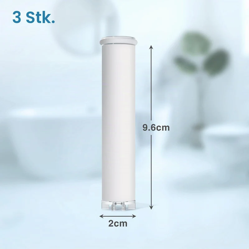 Duschkopf mit Schlauch 1,5 m, 5 Strahlarten und 3 Filtern