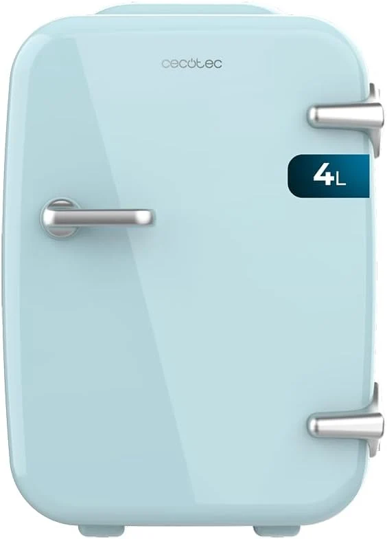 Mini-Kühlschrank / 12V-220V, Kompatibel mit Auto und Wohnwagen, Kühl- und Heizfunktion, Temperaturbereich 5-65º, Einfacher Transport.