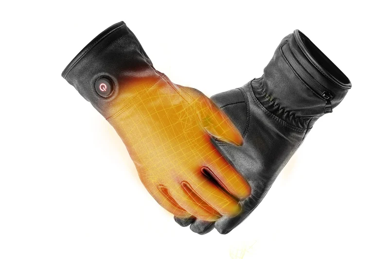 Heated Leather Gloves – Single Heating