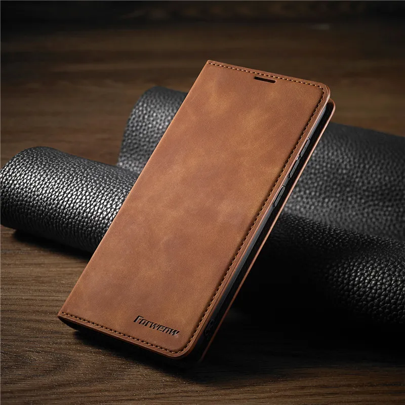 Magnetische Leder iPhone Hülle mit Kartenfach – Stilvoller Schutz & Wallet-Funktion | Cervora