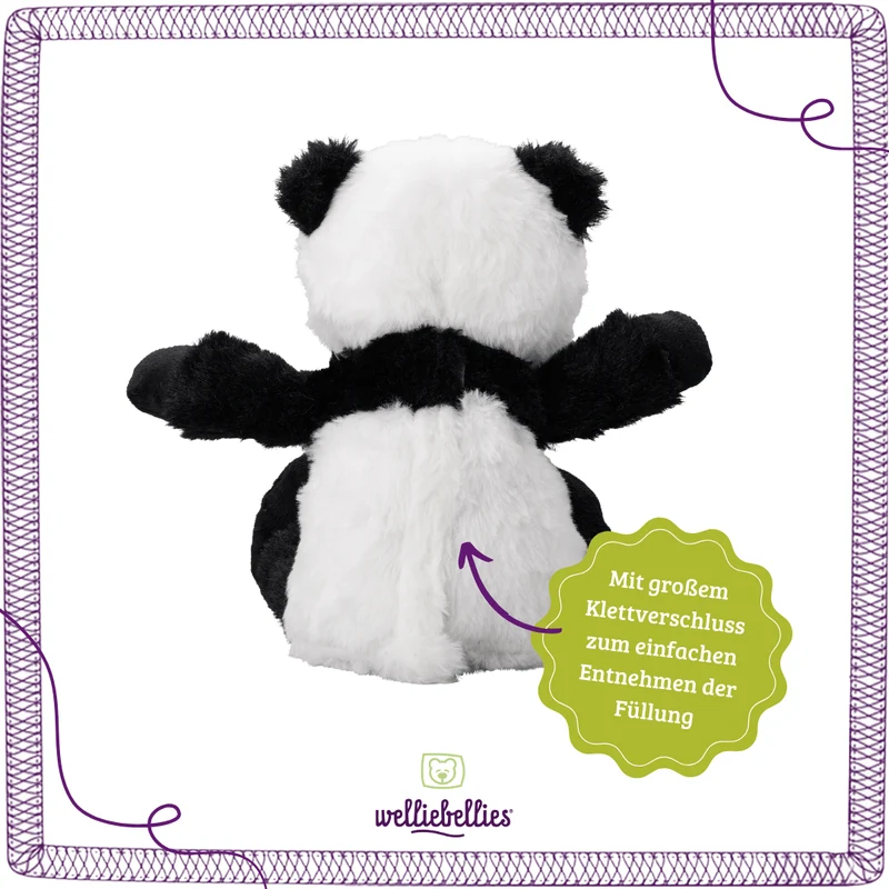 Panda Power Set - 1 Wärmekuscheltier und Kühlpads im Doppelpack