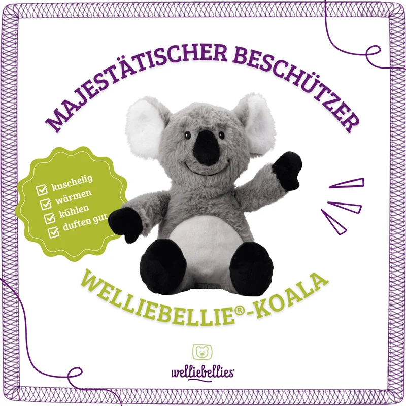 welliebellies® Koala Wärmekuscheltier