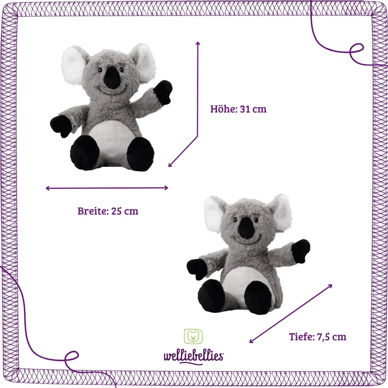 welliebellies® Koala Wärmekuscheltier