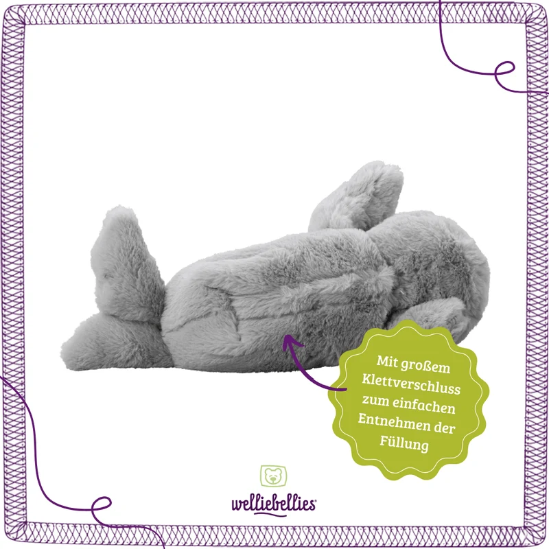 welliebellies® Seehund Wärmekuscheltier