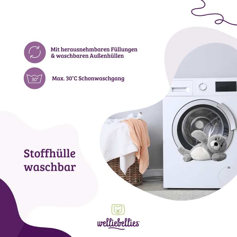 welliebellies® Seehund Wärmekuscheltier