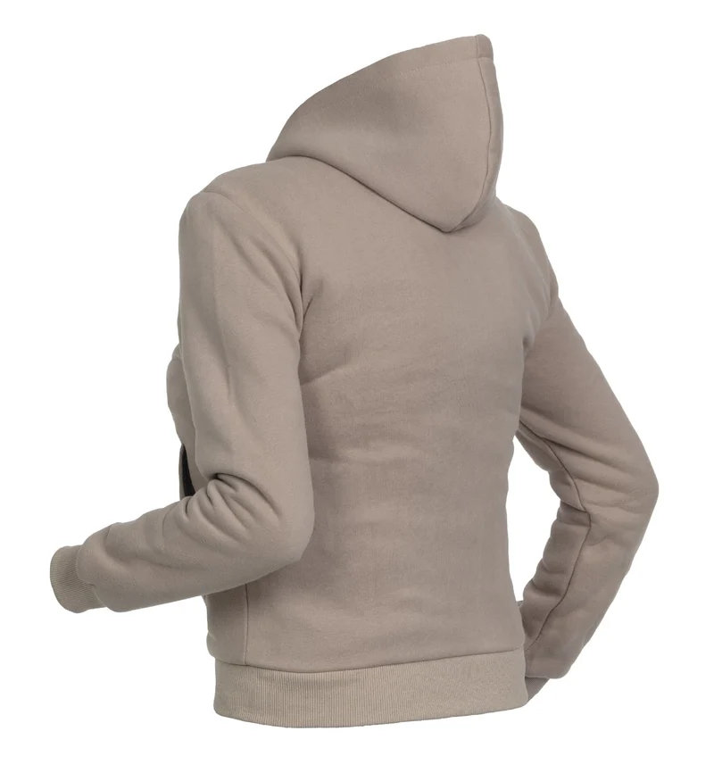 Women’s Heated Hoodie – Dual Heating - Beige