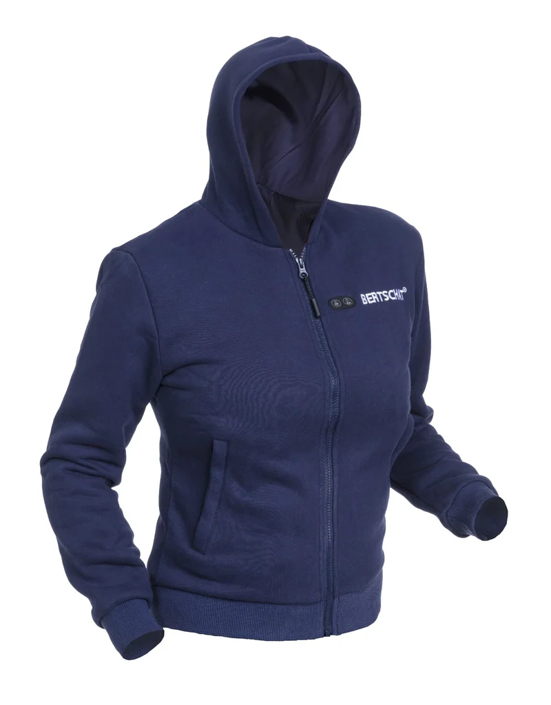 Women’s Heated Hoodie – Dual Heating - Navy Blue