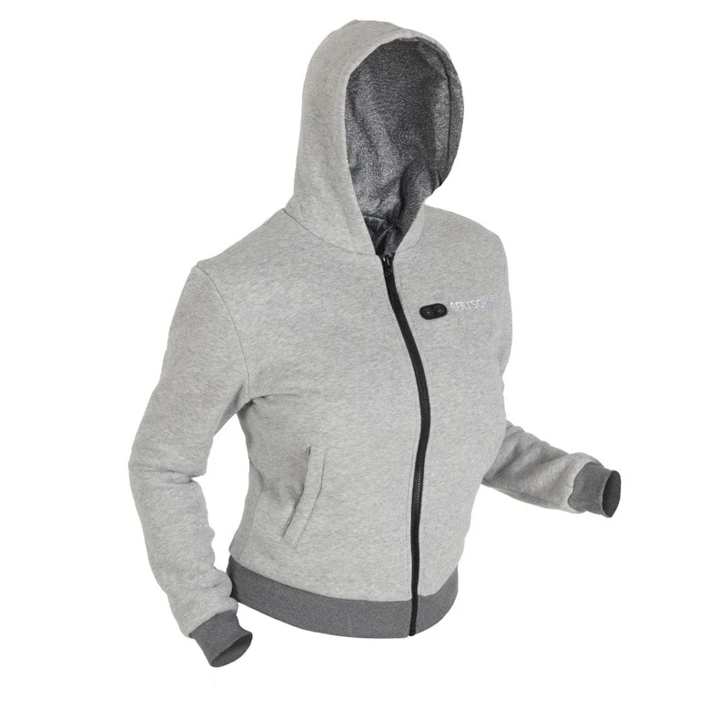 Women’s Heated Hoodie – Dual Heating - Grey