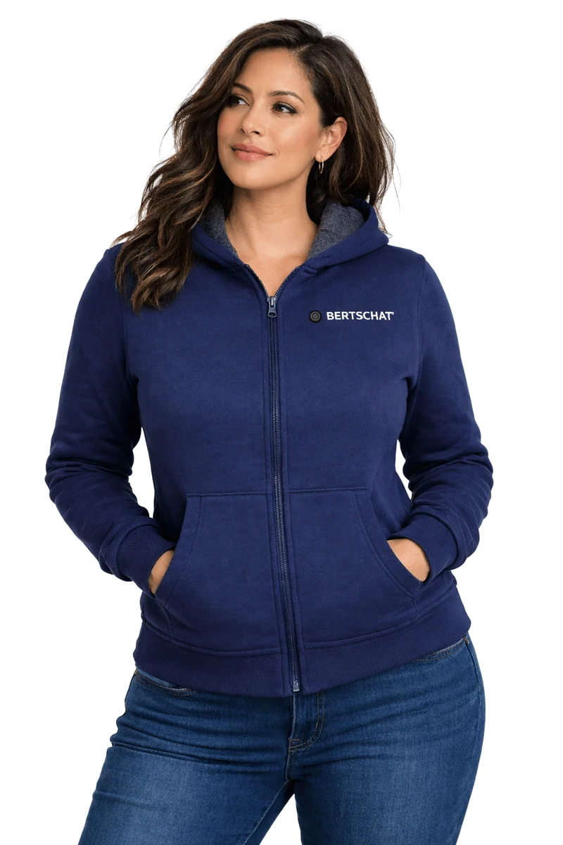 Women’s Heated Hoodie – Single Heating - Navy Blue
