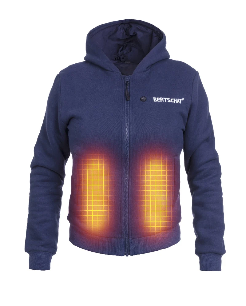 Women’s Heated Hoodie – Single Heating - Navy Blue