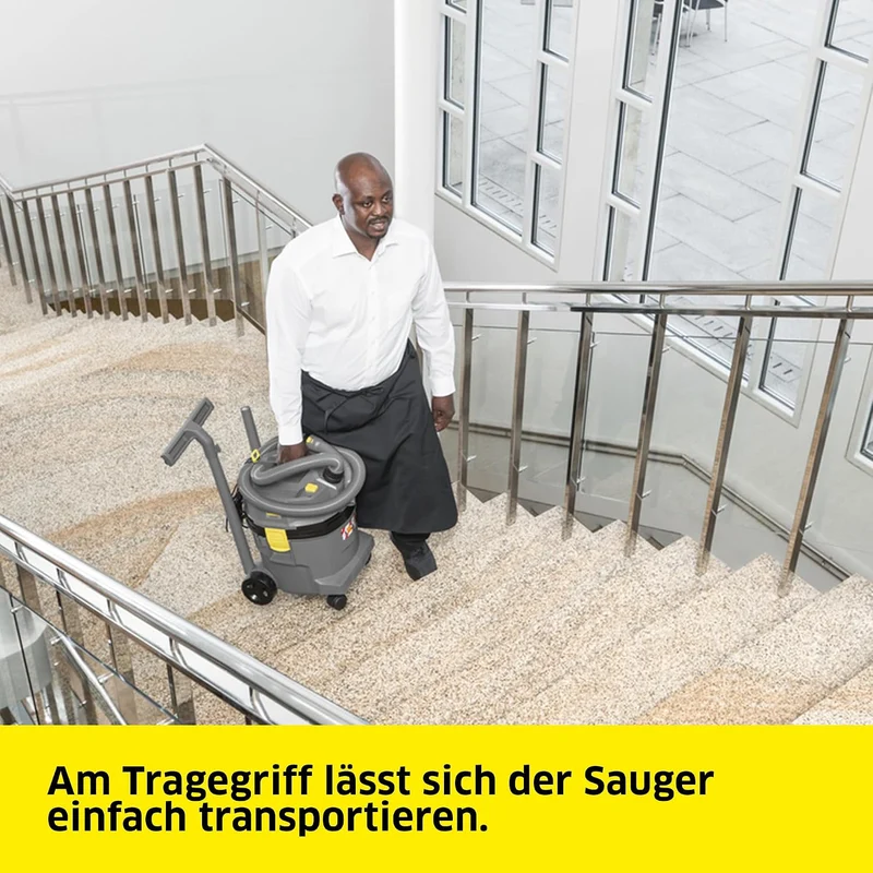KÄRCHER Nass- und Trockensauger NT 22/1 Ap L, Leistung: max. 1300 W, PES-Patronenfilter, Kunststoffbehälter: 22 l, Saugschlauch: 1,9 m, Krümmer, Nass-/Trockenbodendüse Standard (300 mm), Fugendüse