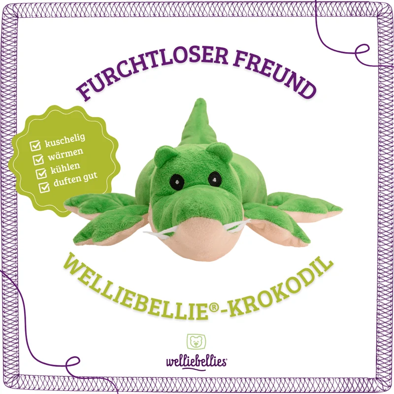 Krokodil Wärmekuscheltier