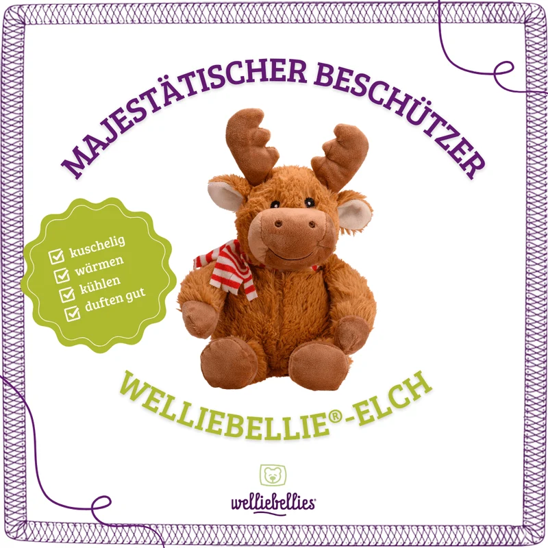 Elch Wärmekuscheltier