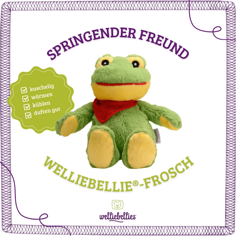 Frosch Wärmekuscheltier
