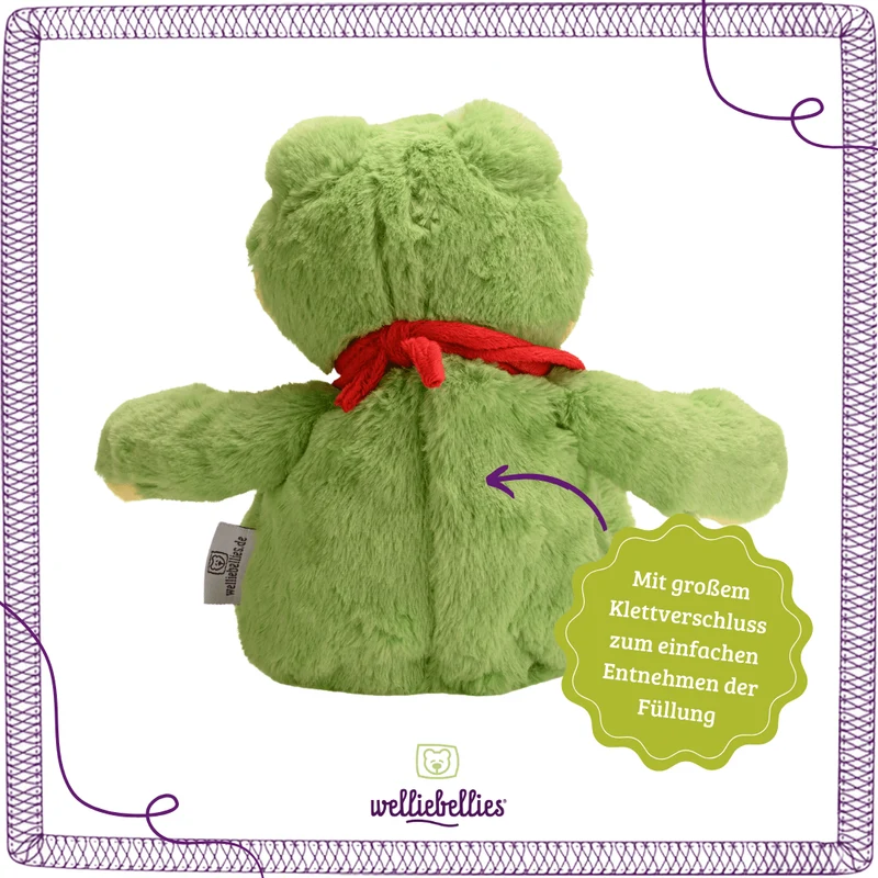 Frosch Wärmekuscheltier