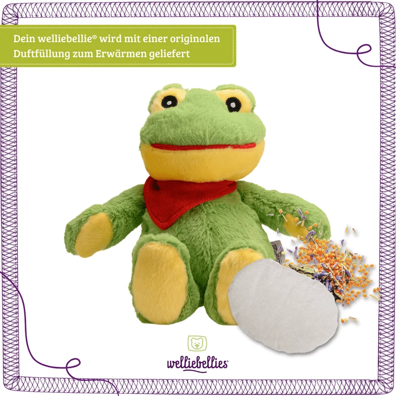 Frosch Wärmekuscheltier