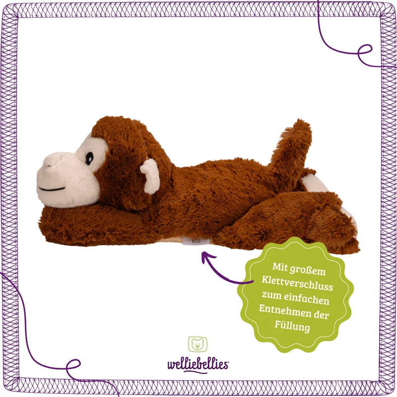 Affe Wärmekuscheltier