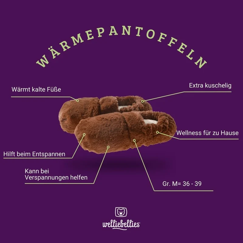 Coselle Wärmepantoffel Braun – Luxus und Wärme für deine Füße