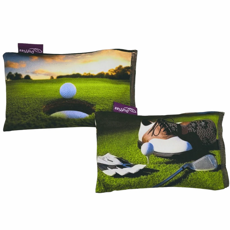 DUFFIES® Anti-Geruchs-Kissen Motiv Golfschläger – für Golfschuhe