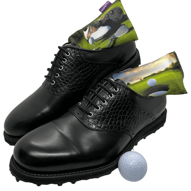 DUFFIES® Anti-Geruchs-Kissen Motiv Golfschläger – für Golfschuhe