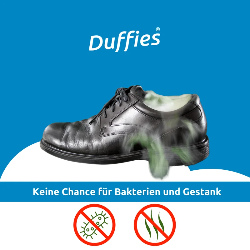 DUFFIES® Anti-Geruchs-Kissen Motiv Sports – für Sportschuhe & Sporttasche