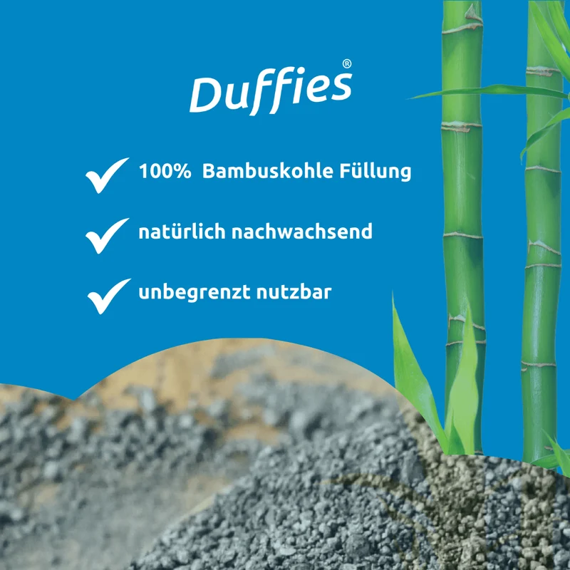DUFFIES® Anti-Geruchs-Kissen Motiv Sports – für Sportschuhe & Sporttasche