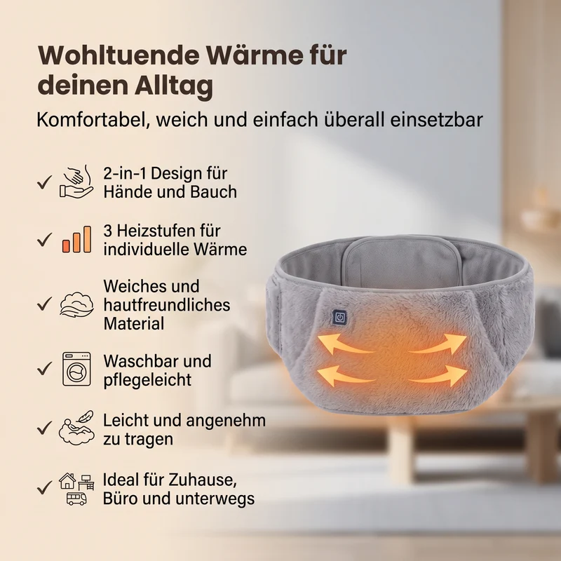 ThermaBody® – Bauch-Wärmer für wohltuende & beruhigende Wärme