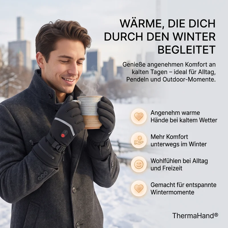 ThermaHand® – Beheizbare Handschuhe für warme & komfortable Hände