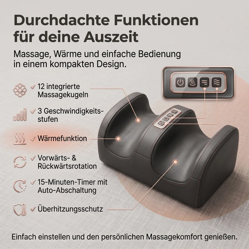 VibraFeet® – Fußmassagegerät mit wohltuender Massage & Entspannung