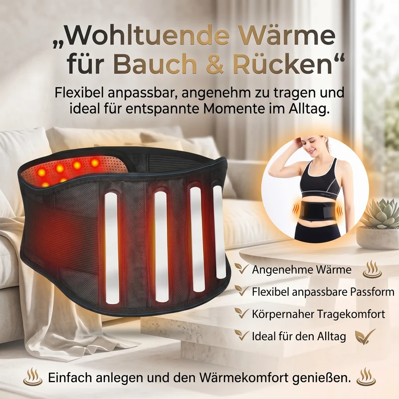 ThermaBelt® – Heizgürtel für wohltuende Wärme an Bauch & Rücken