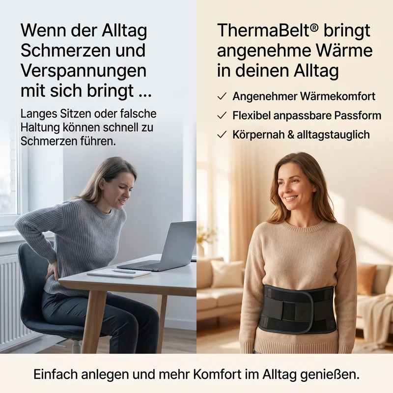 ThermaBelt® – Heizgürtel für wohltuende Wärme an Bauch & Rücken