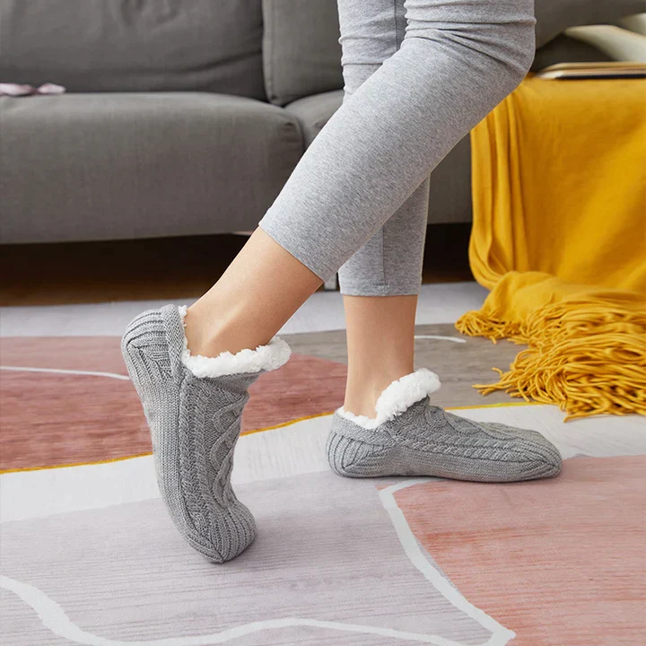 Kuschelsocken mit Baumwollfutter