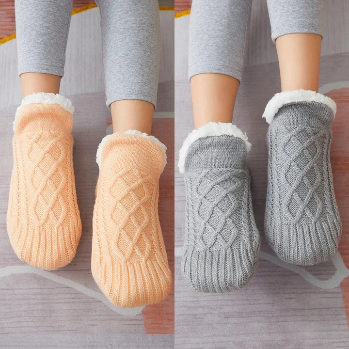 Kuschelsocken mit Baumwollfutter