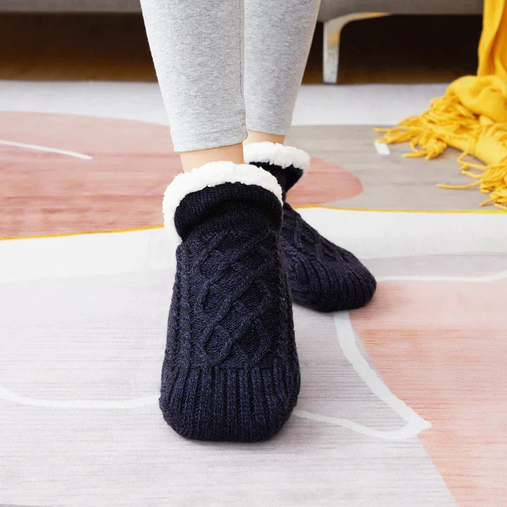 Kuschelsocken mit Baumwollfutter