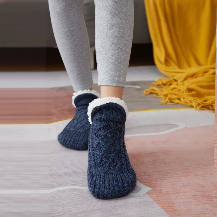 Kuschelsocken mit Baumwollfutter
