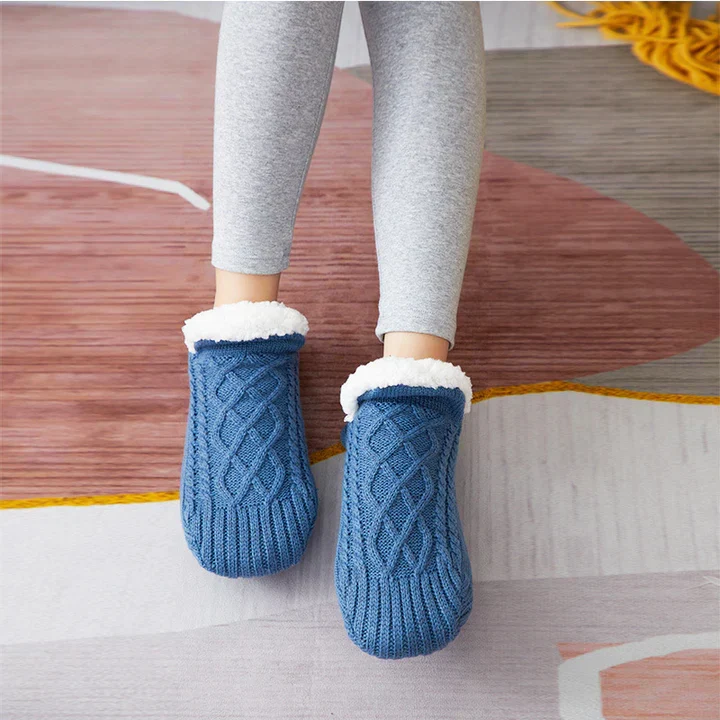Kuschelsocken mit Baumwollfutter