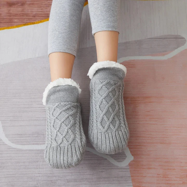 Kuschelsocken mit Baumwollfutter