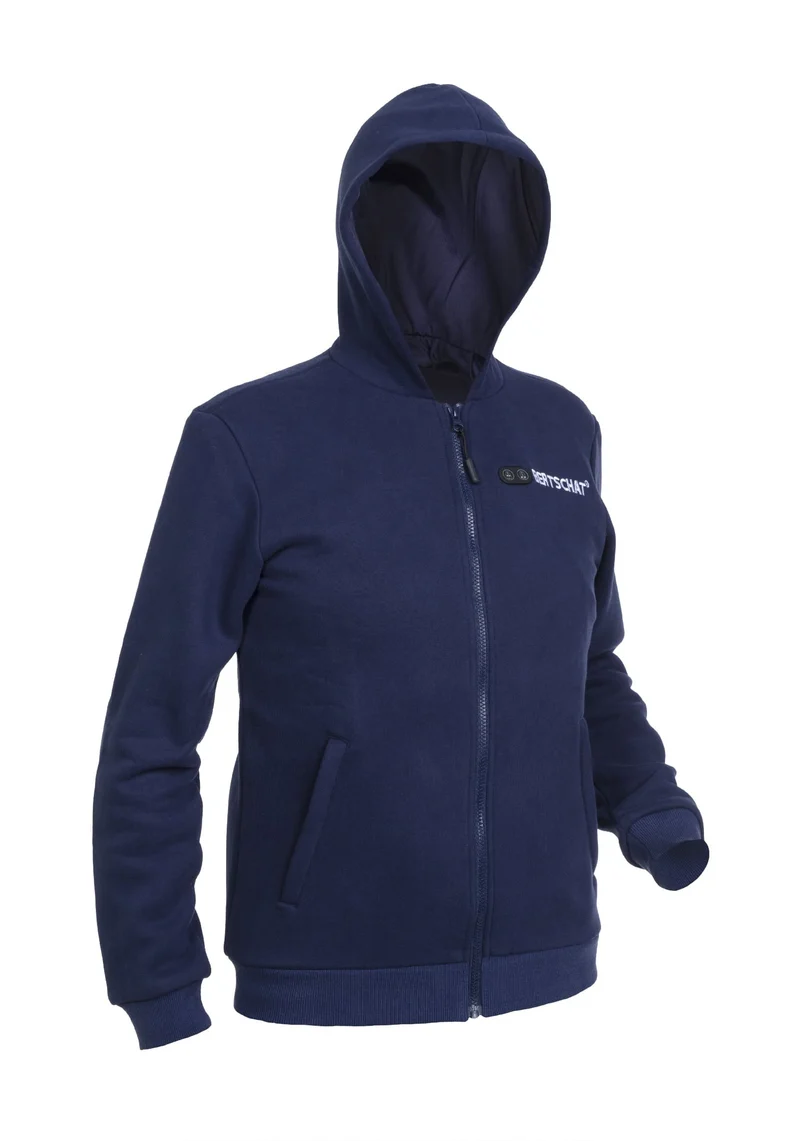 Men’s Heated Hoodie – Dual Heating - Navy Blue