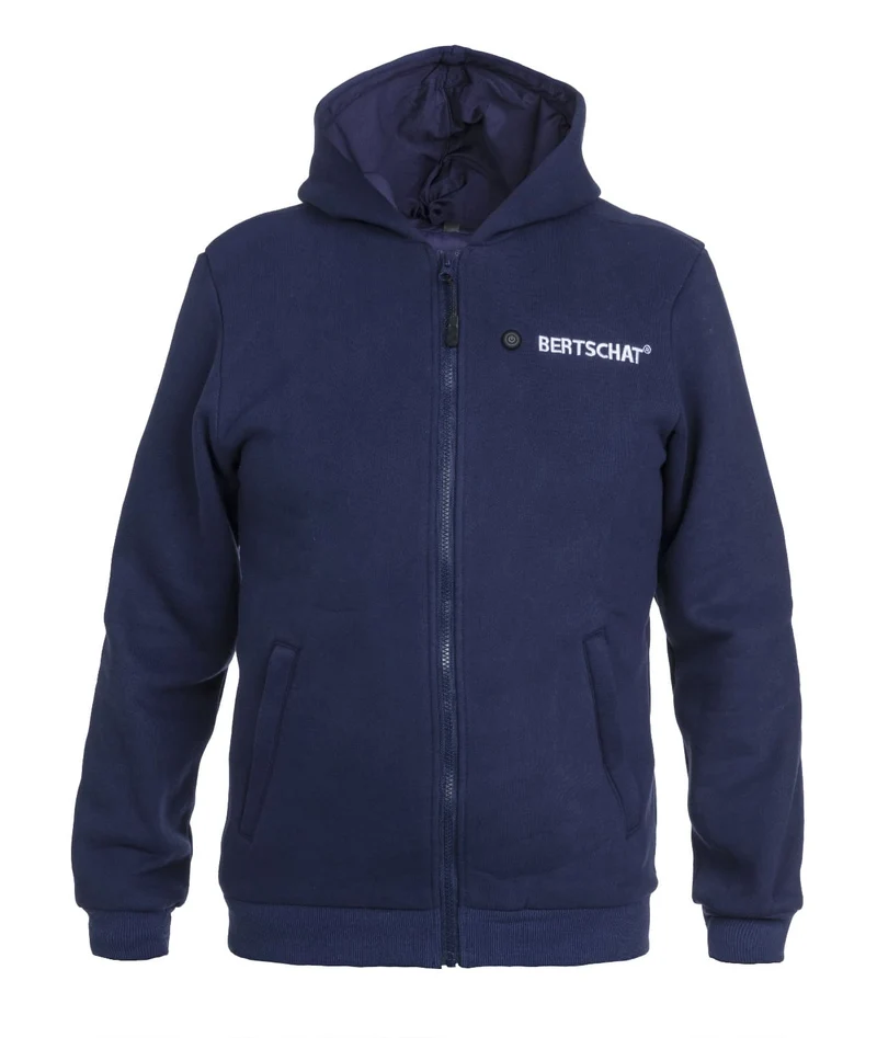 Men’s Heated Hoodie – Single Heating - Navy Blue