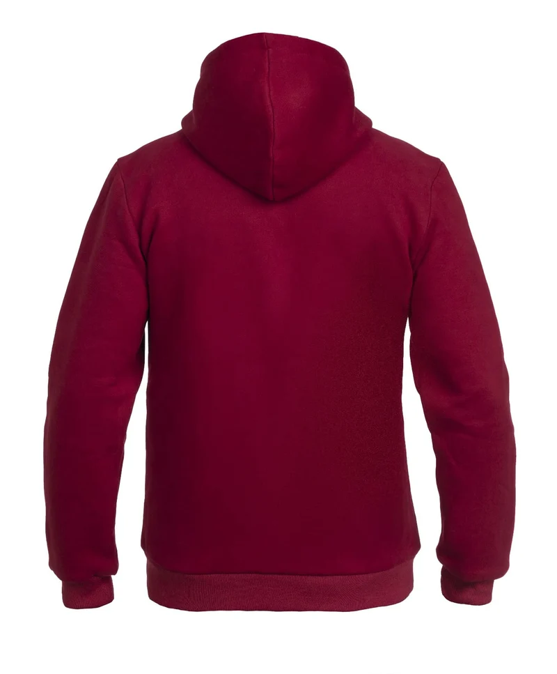 Men’s Heated Hoodie – Single Heating - Burgundy