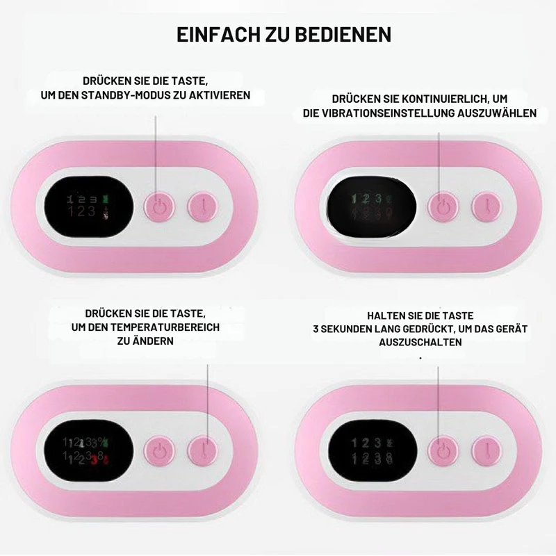 Beheizbarer Menstruationsgürtel