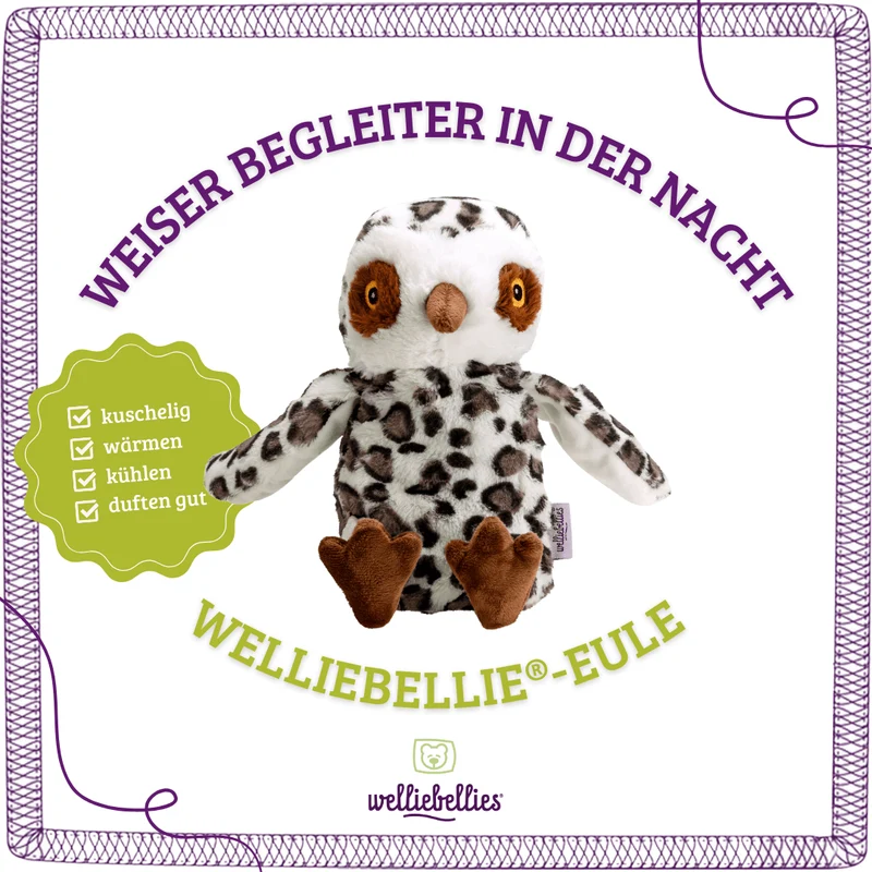Eule Wärmekuscheltier