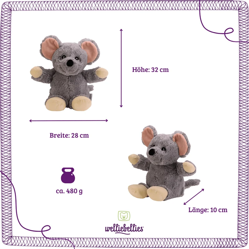 Maus Wärmekuscheltier